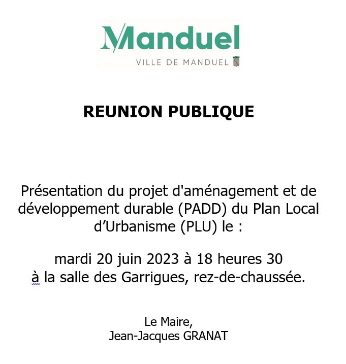 affiche enquête publique 20 juin 2023