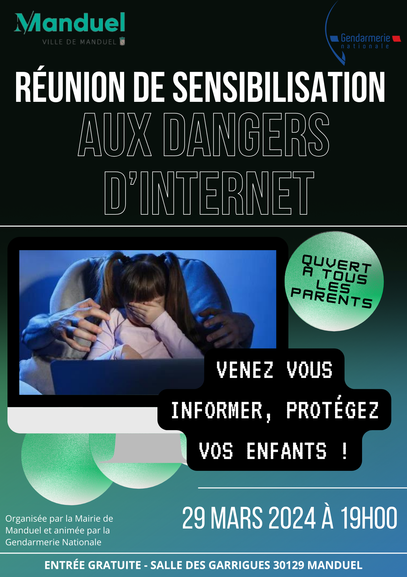 Flyer informations dangers internet 29 03 24